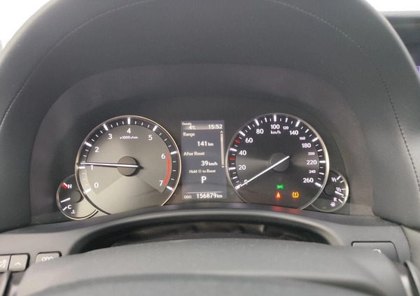 Lexus GS cena 114999 przebieg: 156879, rok produkcji 2018 z Sława małe 436